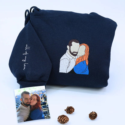 Custom Couple Sweatshirt & Hoodie