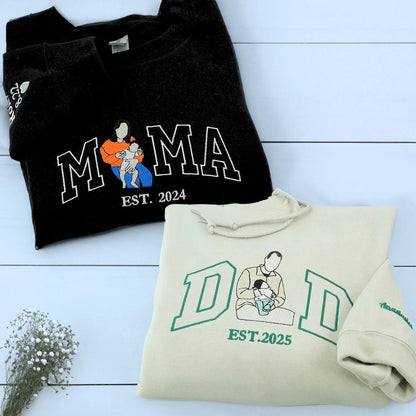 Personalized Embroidered Sweatshirt & Hoodie