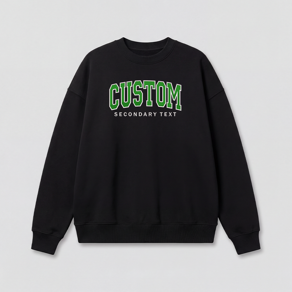 Classic Custom Embroidered Sweatshirt