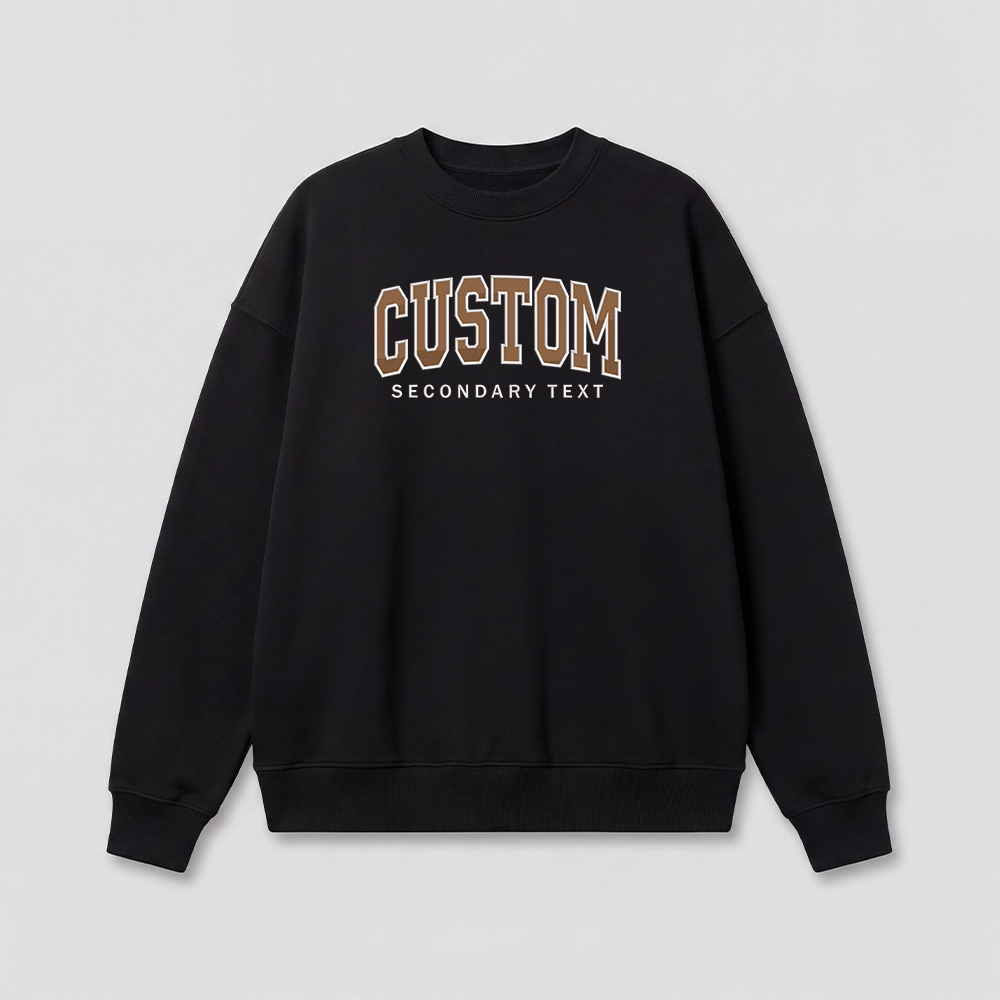 Classic Custom Embroidered Sweatshirt