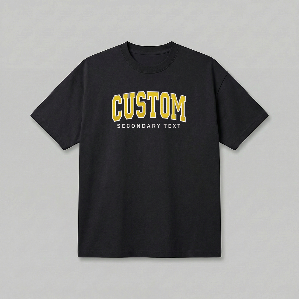 Custom States Embroidered T-Shirt