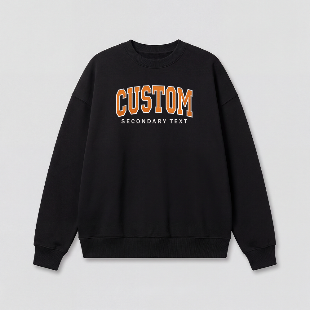 Classic Custom Embroidered Sweatshirt