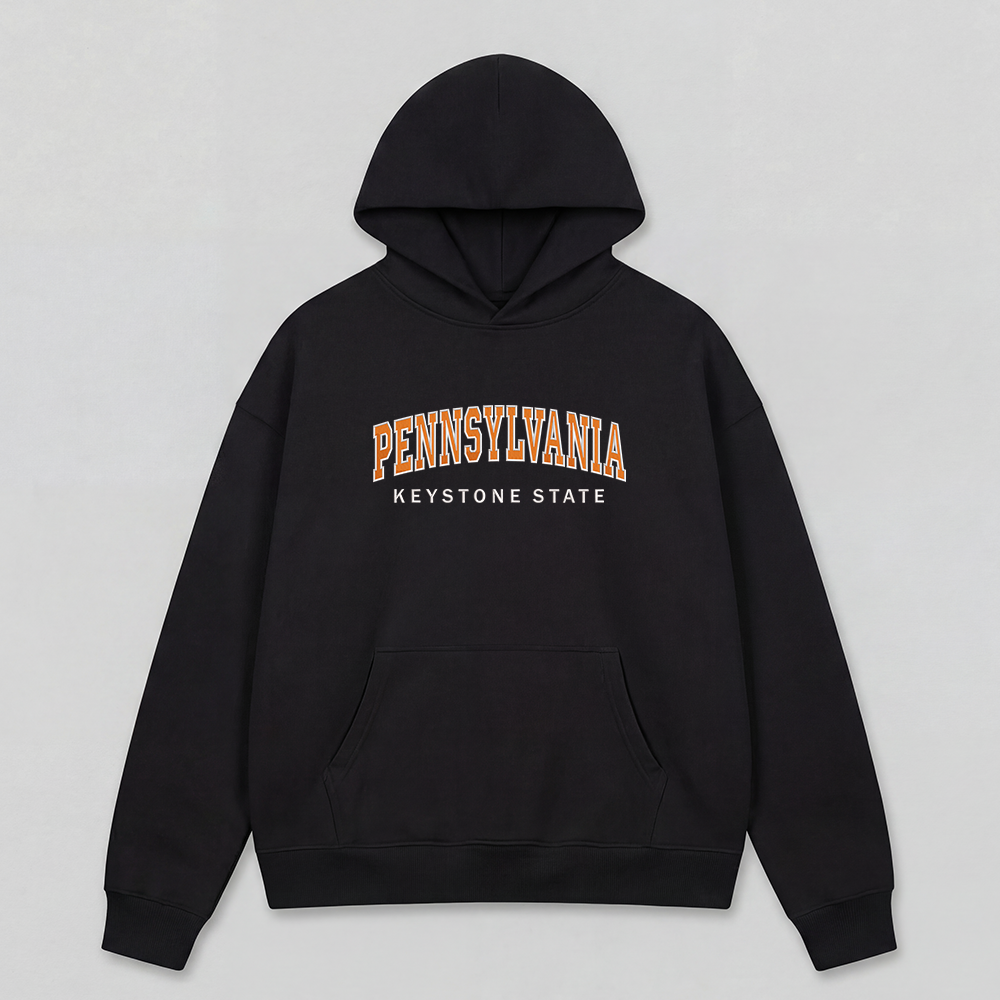 Custom States Embroidered Hoodie