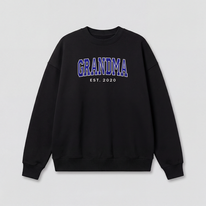 Custom Family Embroidered Sweatshirt