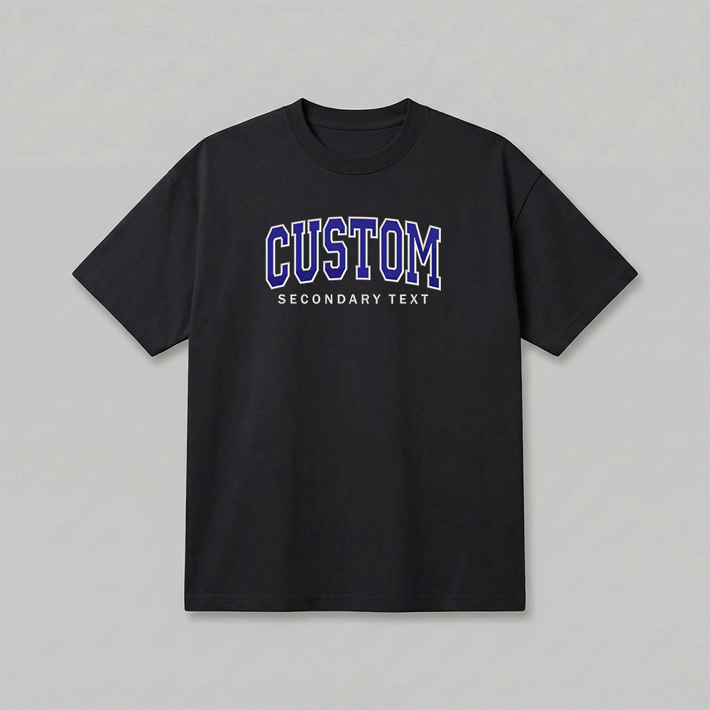 Custom States Embroidered T-Shirt