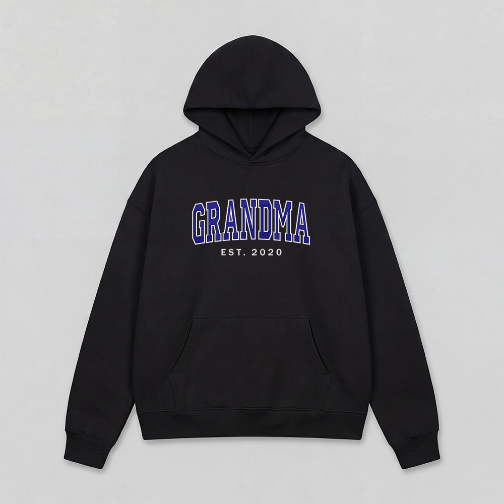 Custom Family Embroidered Hoodie