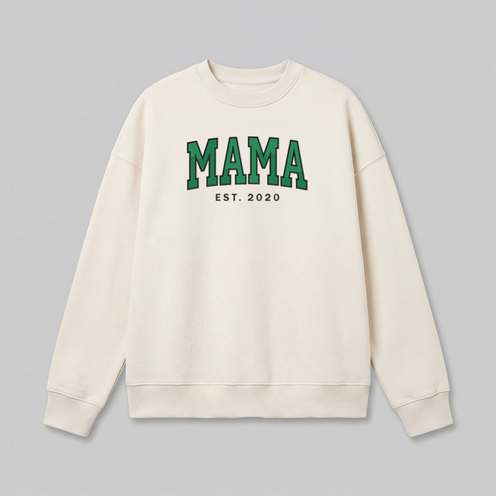 Custom Family Embroidered Sweatshirt