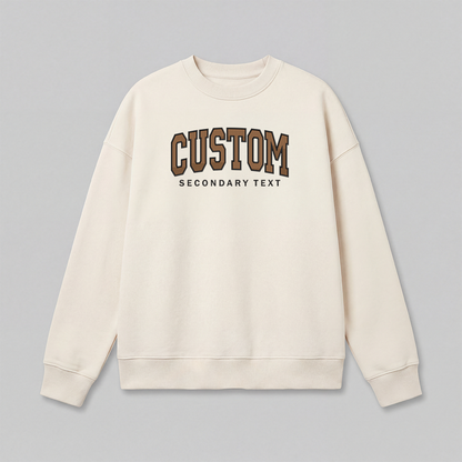 Classic Custom Embroidered Sweatshirt
