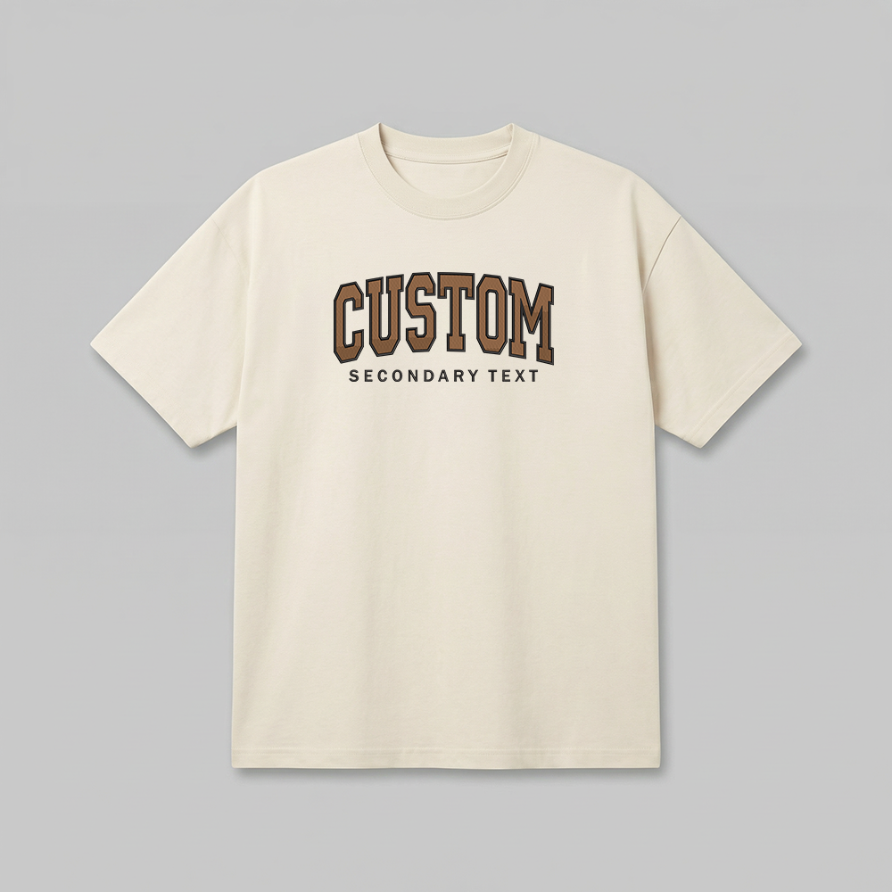 Custom States Embroidered T-Shirt