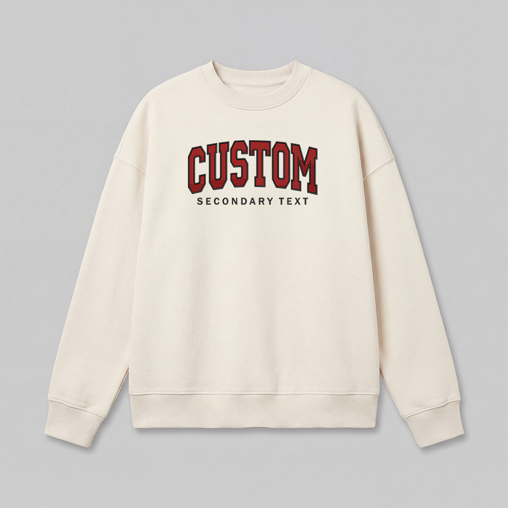 Classic Custom Embroidered Sweatshirt