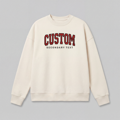 Classic Custom Embroidered Sweatshirt