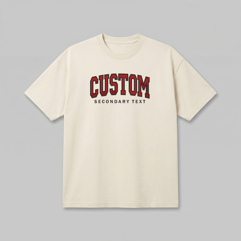 Custom States Embroidered T-Shirt