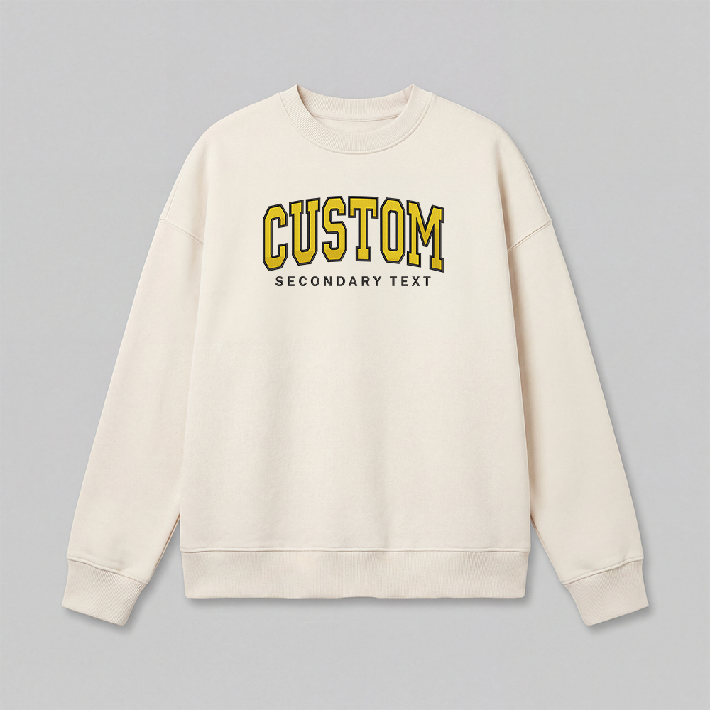 Classic Custom Embroidered Sweatshirt
