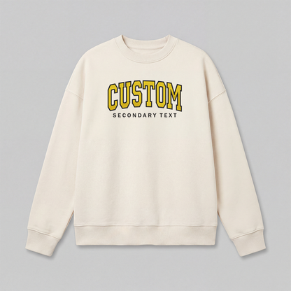 Classic Custom Embroidered Sweatshirt
