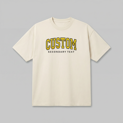 Custom States Embroidered T-Shirt