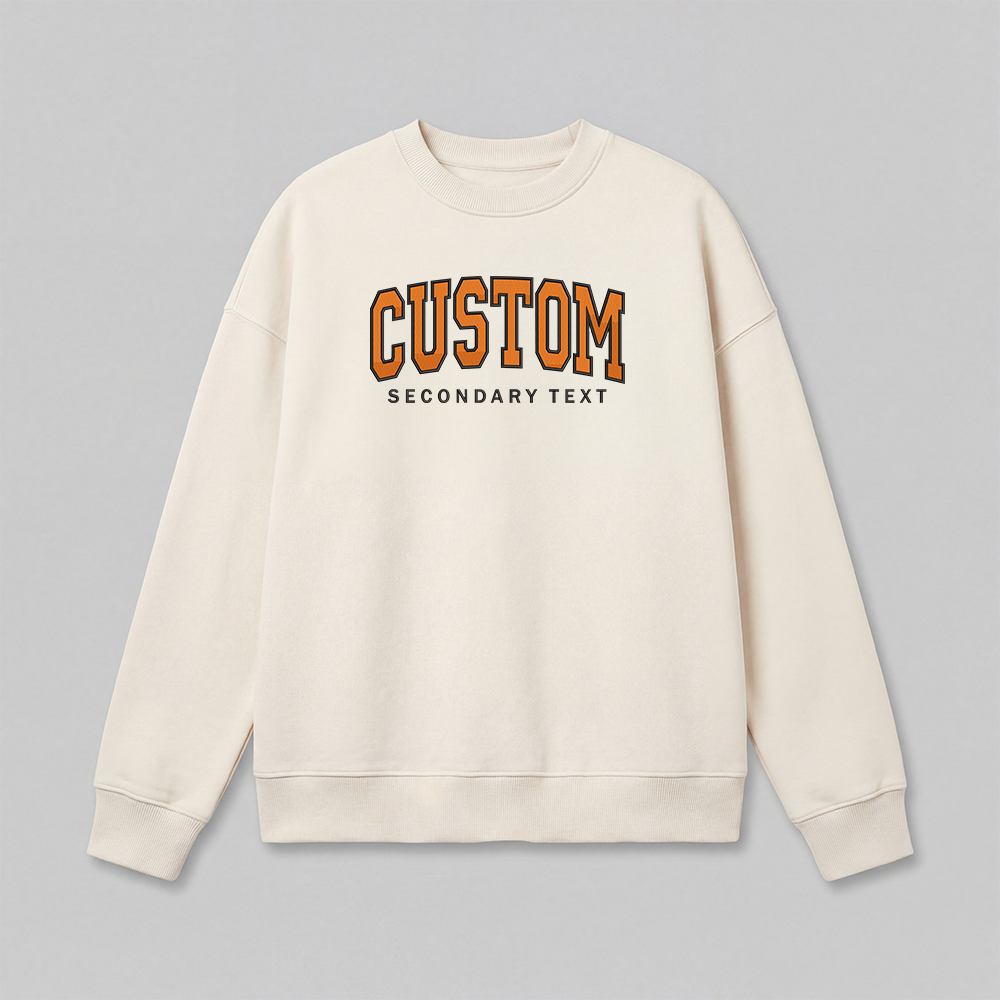 Classic Custom Embroidered Sweatshirt
