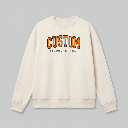Classic Custom Embroidered Sweatshirt
