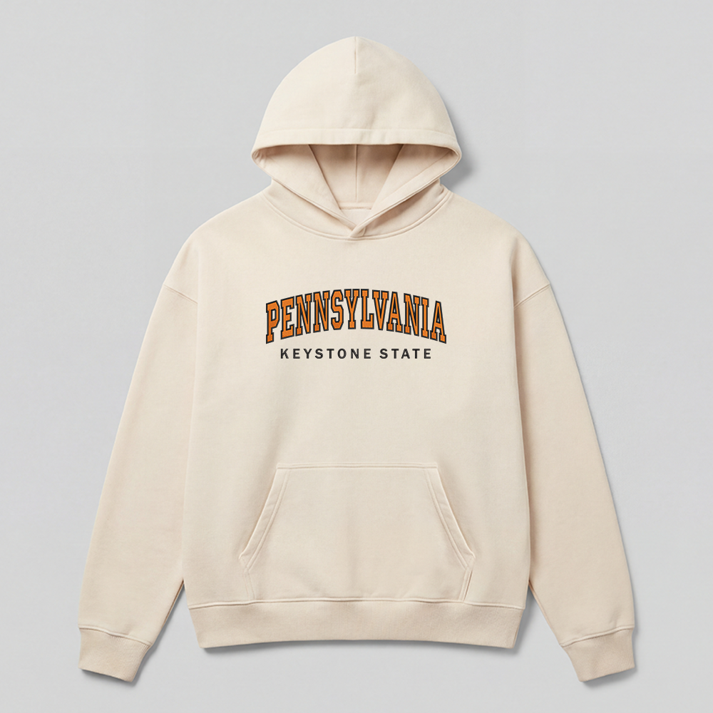 Custom States Embroidered Hoodie