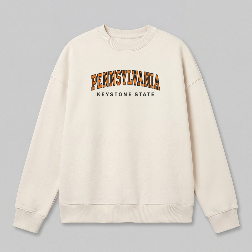 Custom States Embroidered Sweatshirt