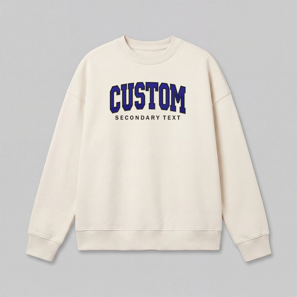 Classic Custom Embroidered Sweatshirt