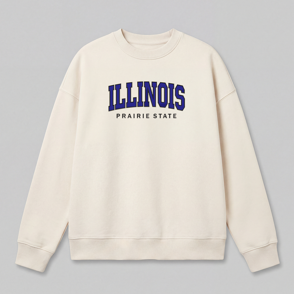 Custom States Embroidered Sweatshirt