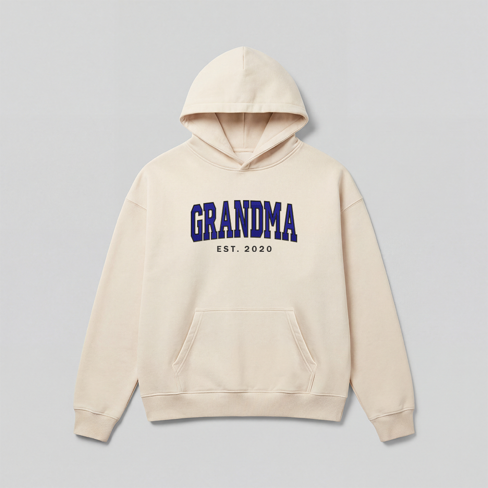 Custom Family Embroidered Hoodie