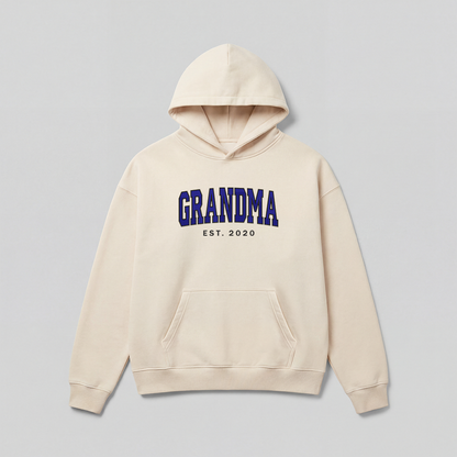 Custom Family Embroidered Hoodie