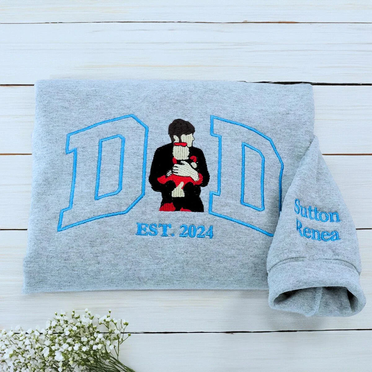 Personalized Embroidered Sweatshirt & Hoodie