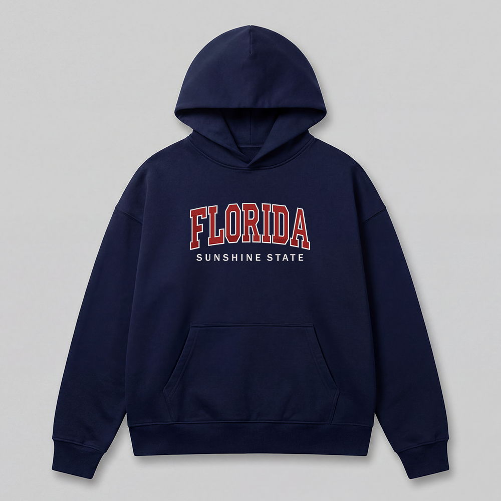 Custom States Embroidered Hoodie