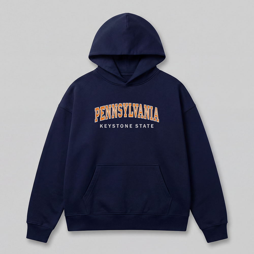 Custom States Embroidered Hoodie