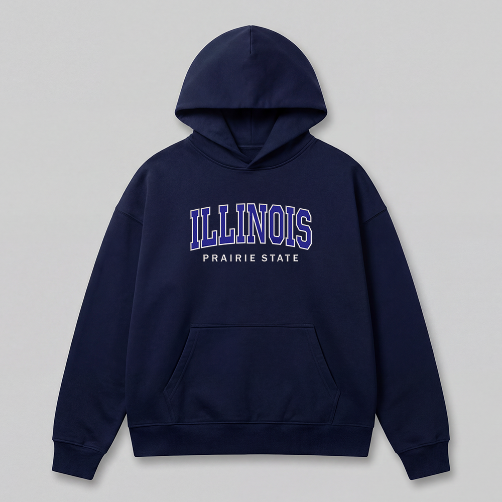 Custom States Embroidered Hoodie
