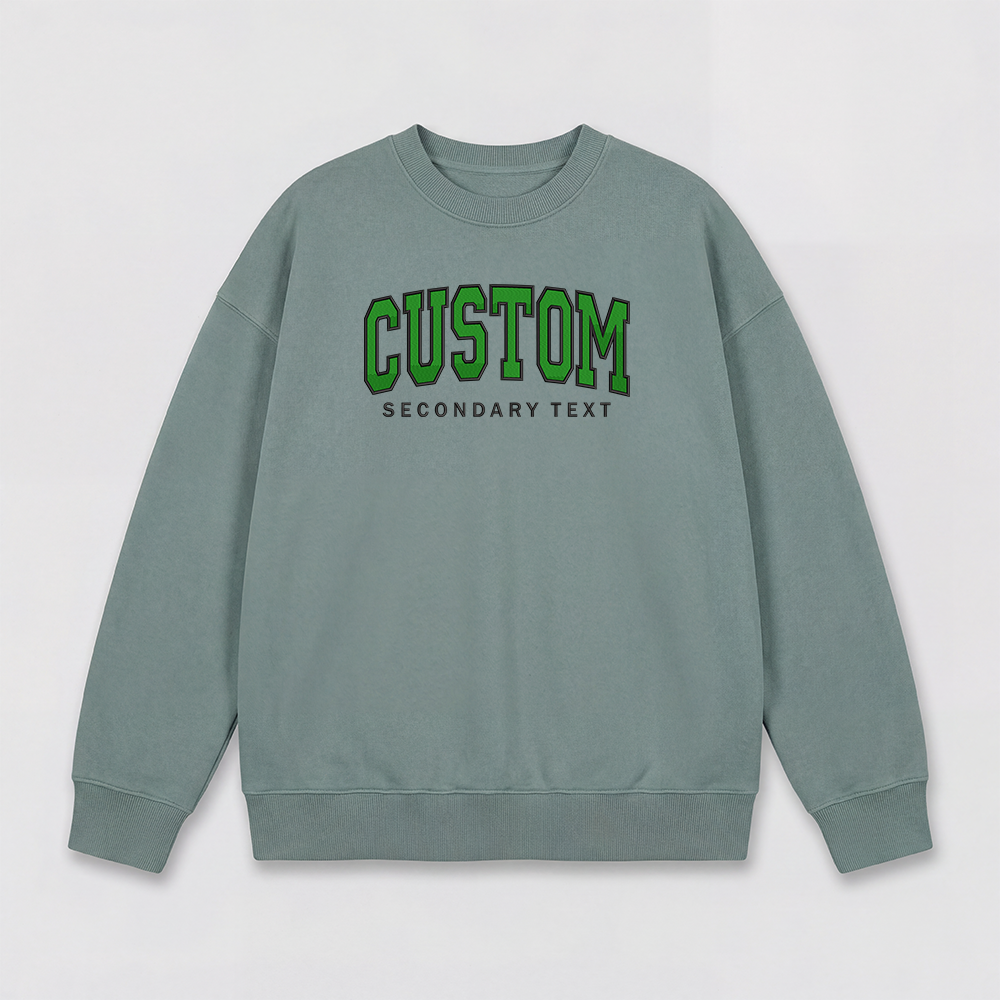 Classic Custom Embroidered Sweatshirt