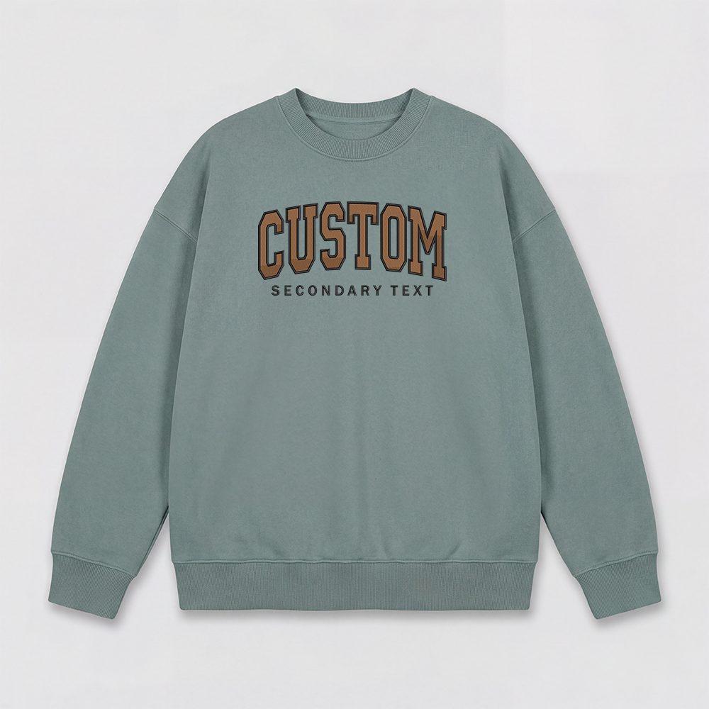Classic Custom Embroidered Sweatshirt