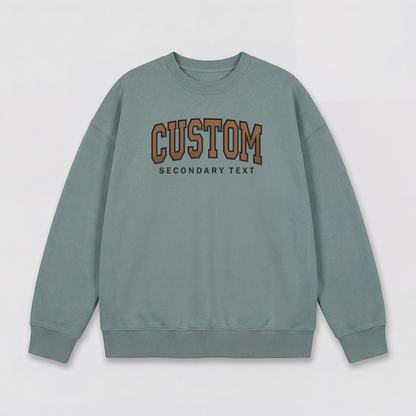 Classic Custom Embroidered Sweatshirt