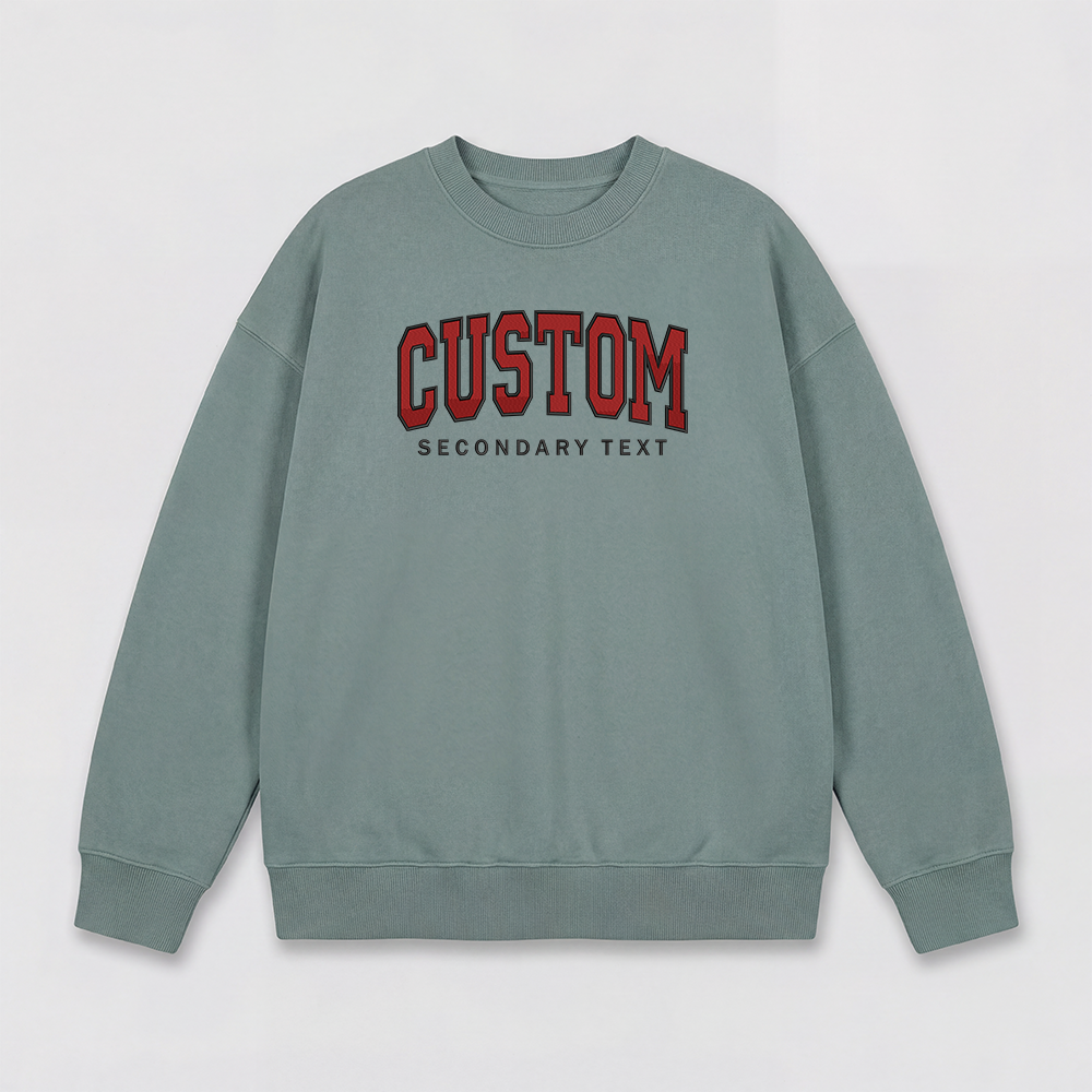 Classic Custom Embroidered Sweatshirt