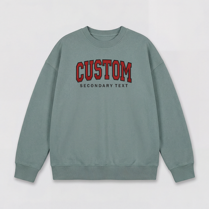 Classic Custom Embroidered Sweatshirt