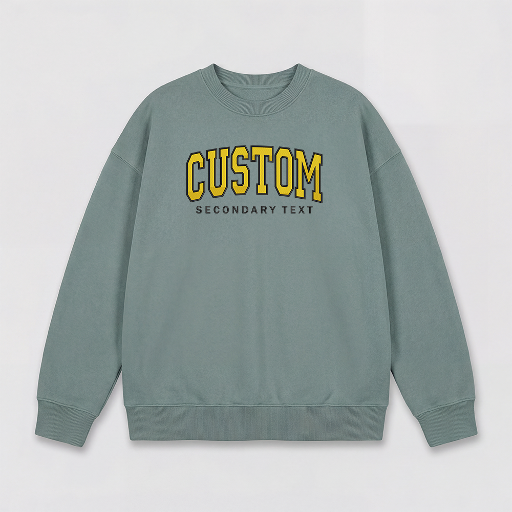 Classic Custom Embroidered Sweatshirt