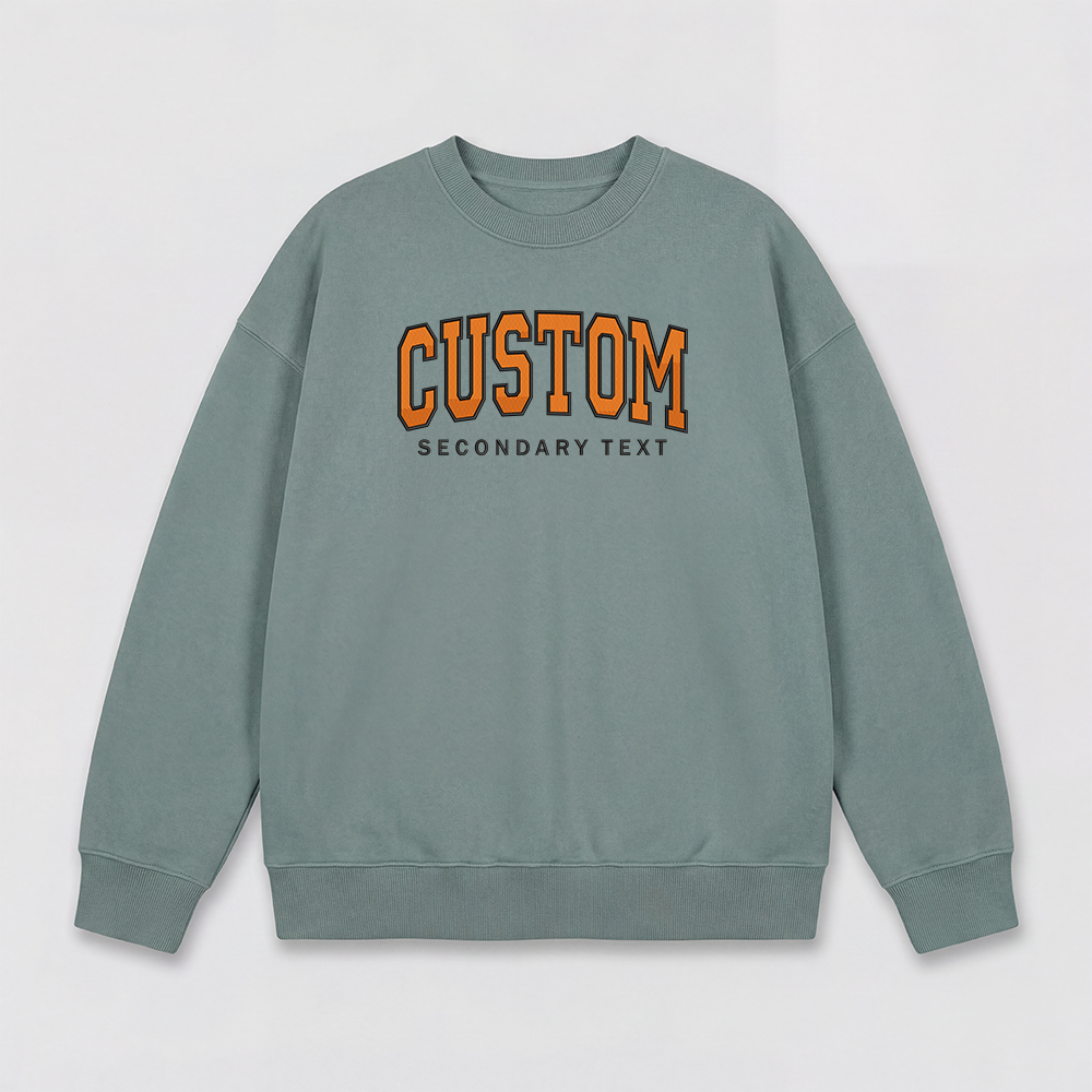 Classic Custom Embroidered Sweatshirt