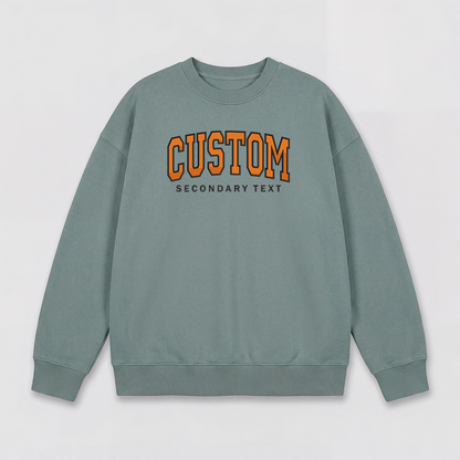 Classic Custom Embroidered Sweatshirt