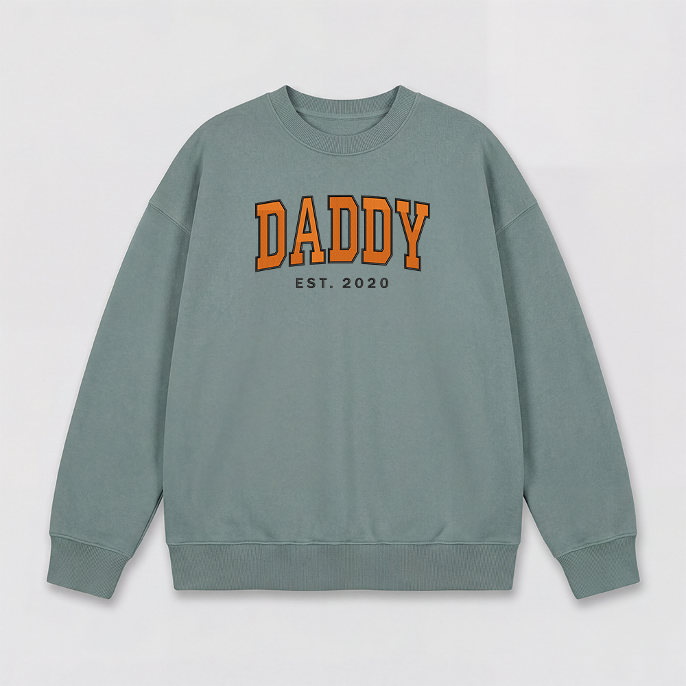 Custom Family Embroidered Sweatshirt
