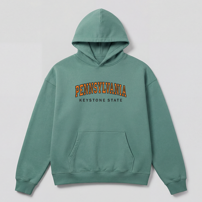 Custom States Embroidered Hoodie