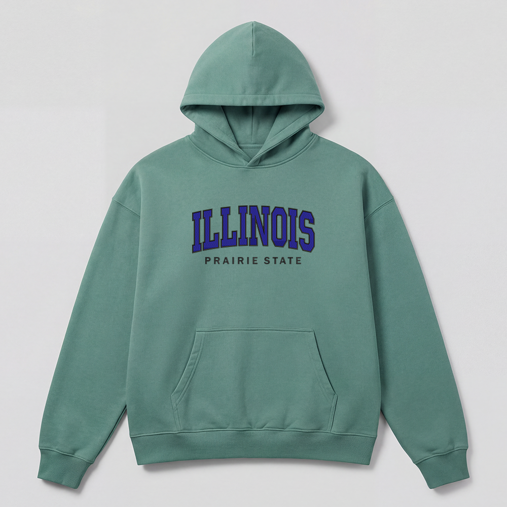 Custom States Embroidered Hoodie