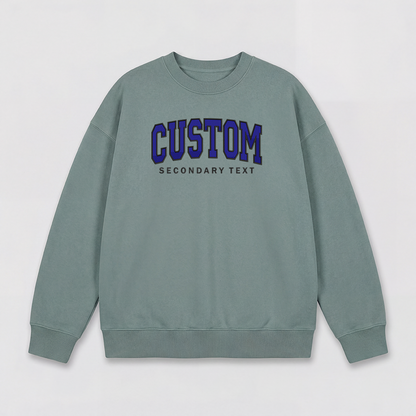 Classic Custom Embroidered Sweatshirt