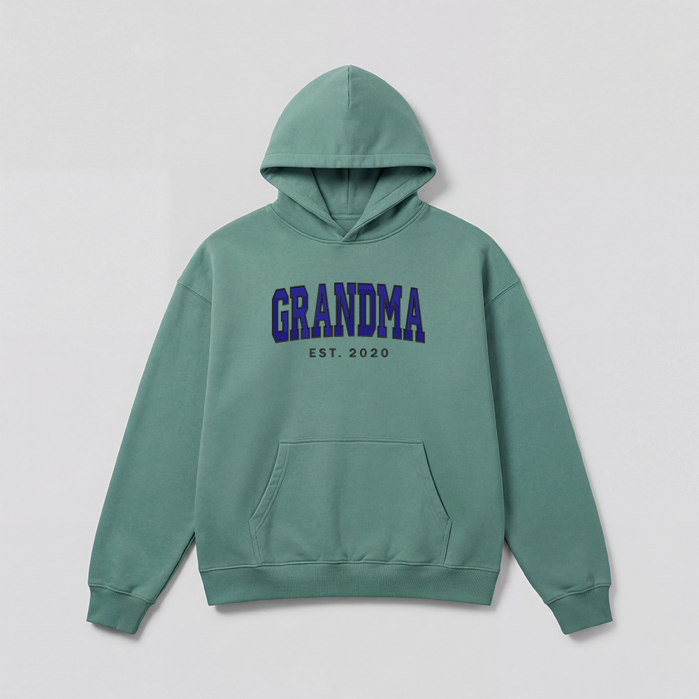 Custom Family Embroidered Hoodie