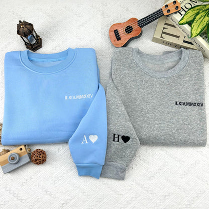 Embroidered Custom Sweatshirt & Hoodie