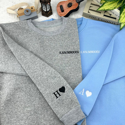 Embroidered Custom Sweatshirt & Hoodie