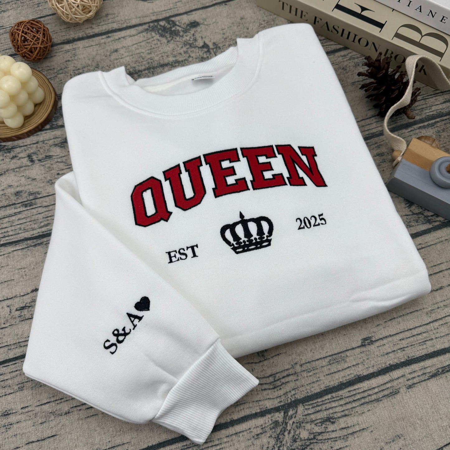 King & Queen Sweatshirt & Hoodie