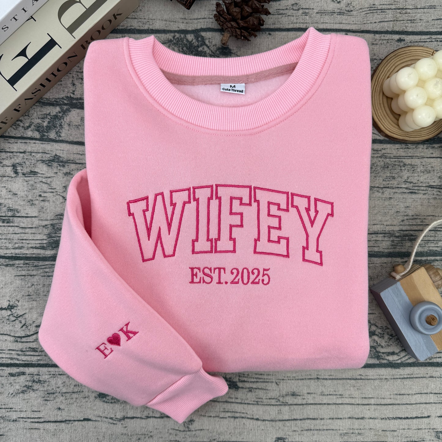 Wifey & Hubby Sweatshirt & Hoodie