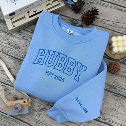 Wifey & Hubby Sweatshirt & Hoodie