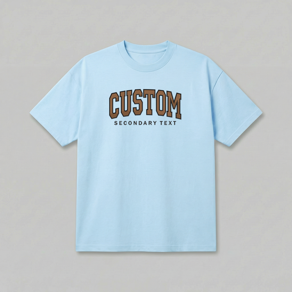 Custom States Embroidered T-Shirt